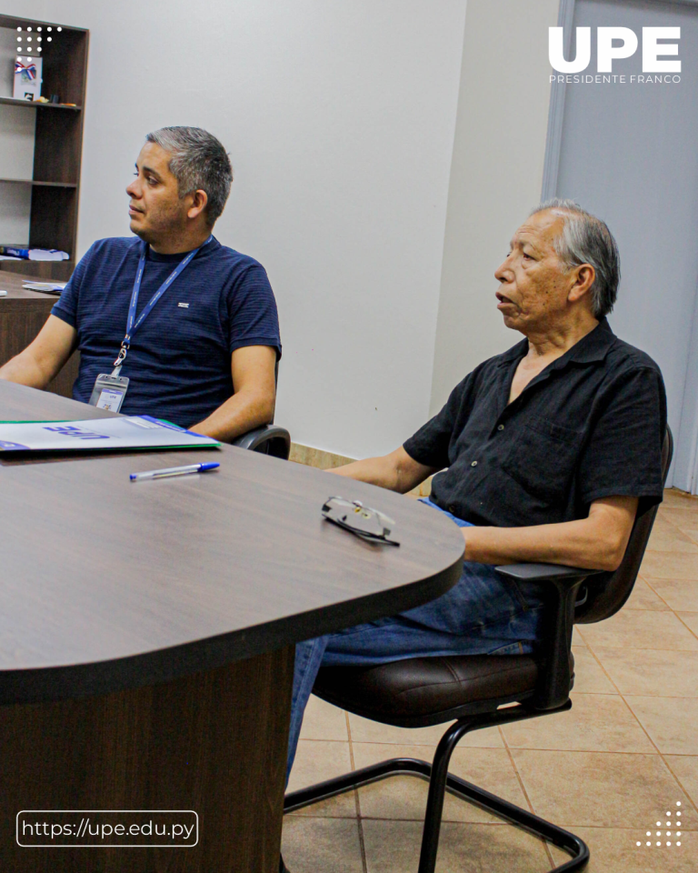 Firma de Convenio entre la UPE y el Colegio Nacional Paraguay Brasil 